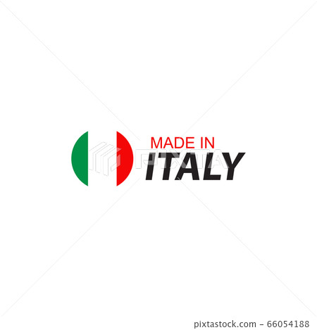 Emblem label of made in Italy vector illustration 66054188