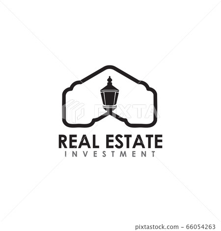 Classic lamp icon logo design vector template 66054263