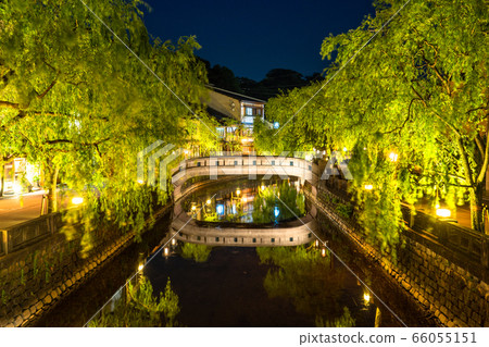 《兵庫縣》新鮮的綠色城崎溫泉/溫泉町 66055151