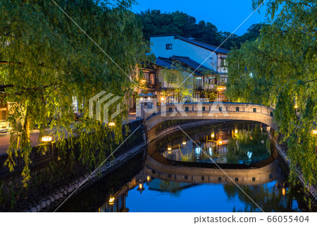 《兵庫縣》新鮮的綠色城崎溫泉/溫泉町 66055404
