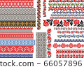 Seamless Ethnic and Vintage Embroidery Patterns 66057896