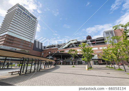 Oita City, Oita Prefecture JR Oita Station North Exit Square, the gateway to Oita Oita City, Oita Prefecture JR Oita Station North Exit Square, the gateway to Oita 66058134