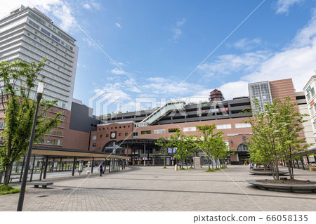 Oita City, Oita Prefecture JR Oita Station North Exit Square, the gateway to Oita Oita City, Oita Prefecture JR Oita Station North Exit Square, the gateway to Oita 66058135