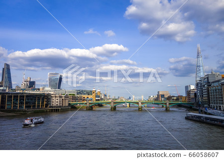 London view from Thames river, UK London view from Thames river, UK 66058607