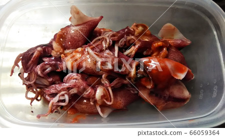 Firefly squid from Toyama Bay (boiled, prepared) Firefly squid from Toyama Bay (boiled, prepared) 66059364