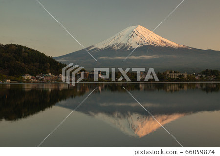 Mt. Fuji and Lake Kawaguchi Upside Down Fuji Mt. Fuji and Lake Kawaguchi Upside Down Fuji 66059874