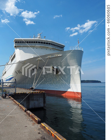 Shin Nihonkai Ferry Azalea Otaru Port Katsuna Stock Photo