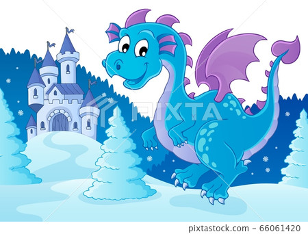 Winter dragon theme image 2 Winter dragon theme image 2 66061420