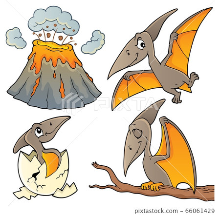 Pterodactyls theme set 1 Pterodactyls theme set 1 66061429