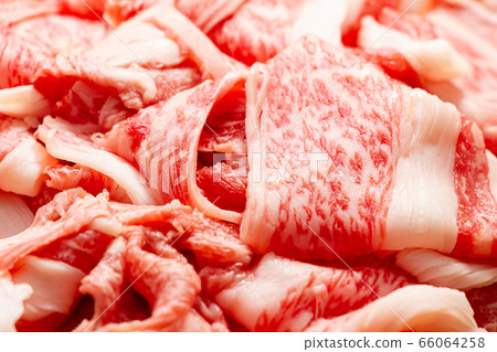 Beef up. (Japanese Wagyu beef cut off) 66064258