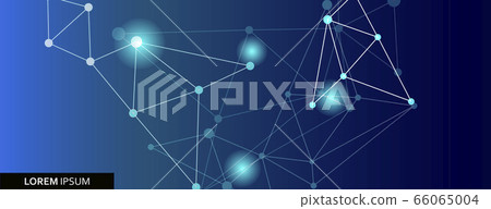 Graphic abstract background. Connect... - Stock Illustration [66065004 ...