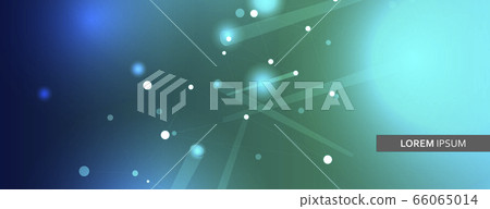 Graphic abstract background. Connect visualization with dots and lines 66065014