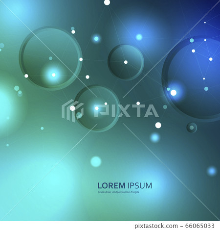 Abstract technology connect vector 66065033