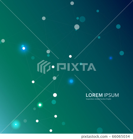 Abstract technology connect vector 66065034