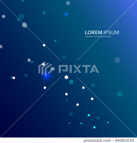 Abstract technology connect vector 66065039