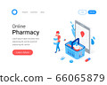 Modern pharmacy and drugstore concept 66065879