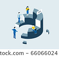Data analysis, statistics isometric concept 66066024