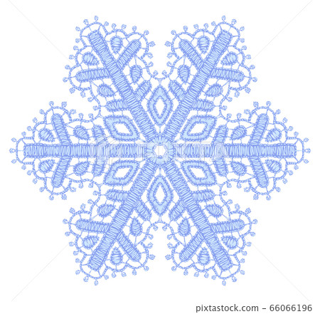 Lacy snowflake. 66066196