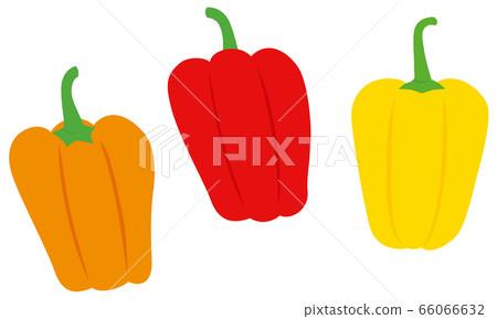 蔬菜辣椒粉3顏色紅色橙色黃色 66066632