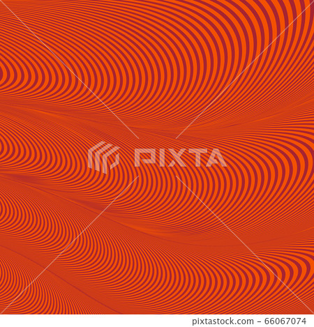 Abstract wavy geometric red pattern. - Stock Illustration [66067074 ...