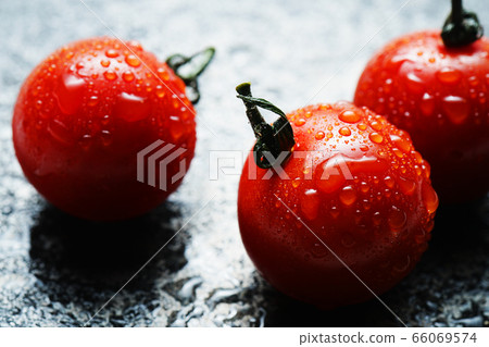 Tomatoes with waterdrops 66069574
