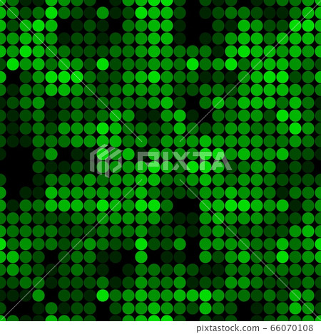 Abstract glowing circles pattern. Seamless vector illustration Abstract glowing circles pattern. Seamless vector illustration 66070108