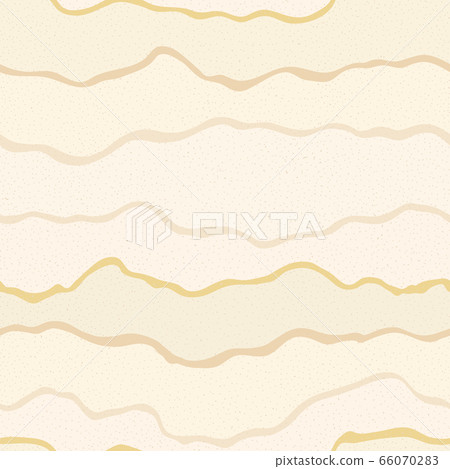 Seamless pattern with wavy lines and dots. Vector - Stock Illustration ...