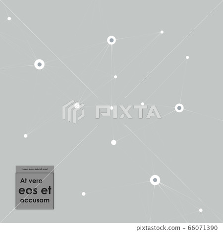Abstract structure. Scientific connections molecules for medicine, biology and chemistry. Vector illustration Abstract structure. Scientific connections molecules for medicine, biology and chemistry. Vector illustration 66071390