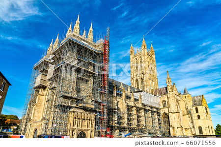 The Cathedral of Canterbury in Kent, England 66071556