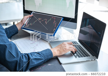 Stock exchange market concept, stock broker 66072210