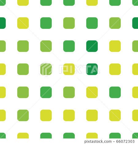 Seamless polka square pattern in different colors. Green theme. Sipmle flat vector wallpaper. Seamless polka square pattern in different colors. Green theme. Sipmle flat vector wallpaper. 66072303