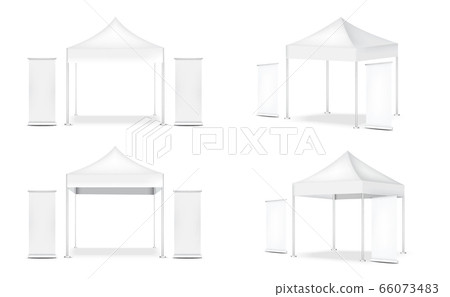 3D Mock up Realistic Tent Display POP Booth and 3D Mock up Realistic Tent Display POP Booth and 66073483