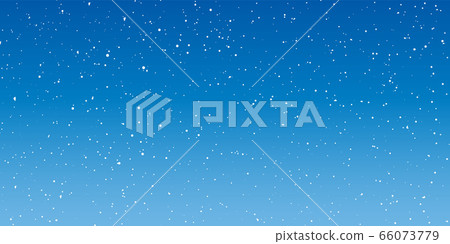 Snow Night. White Snowflakes. Falling Snow. 66073779