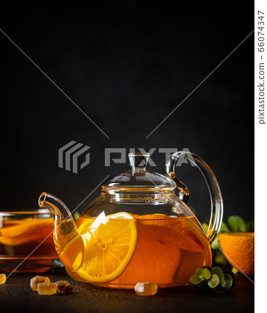 Hot citrus tea Hot citrus tea 66074347