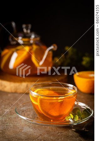 Hot citrus tea Hot citrus tea 66074355