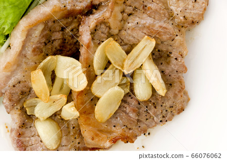 Pork shoulder loin steak 66076062