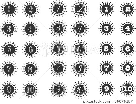 Number icon Number icon 66076197