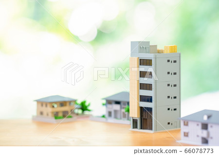 Home Mortgage Real Estate Image Miniature Model Manufacturer 66078773