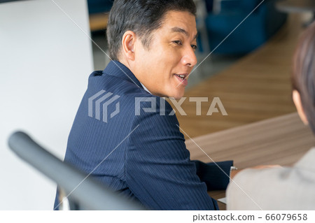 middle and old aged, business, business man 66079658