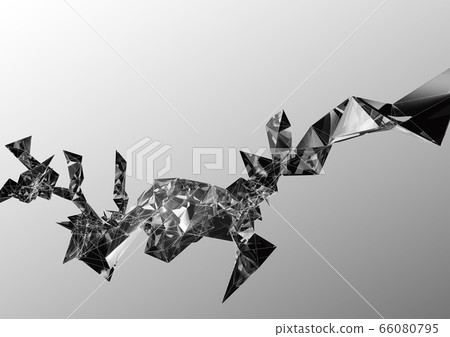 矢量圖設計鑽石對像圖像背景三角形閃光 66080795