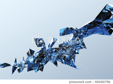 矢量圖設計鑽石對像圖像背景三角形閃光 66080796