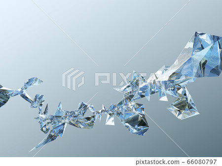 矢量圖設計鑽石對像圖像背景三角形閃光 66080797