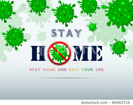 Illustrations concept coronavirus disease COVID-19	 66082558