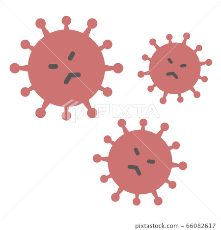 Virus image (a scary face) Virus image (a scary face) 66082617