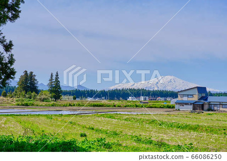 山形縣新莊市，五海山，鳥龜山，莊內富士，德瓦富士 66086250