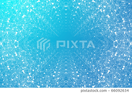 Digits abstract background with connected line and dots. Digital neural networks. Network and connection background for your presentation. Graphic polygonal background. Vector illustration. Digits abstract background with connected line and dots. Digital neural networks. Network and connection background for your presentation. Graphic polygonal background. Vector illustration. 66092634