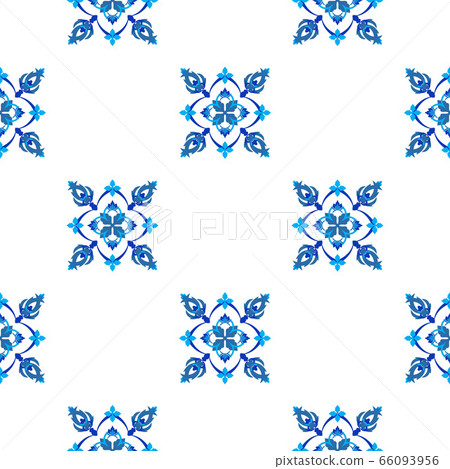 Azulejos portuguese traditional ornamental tile 66093956