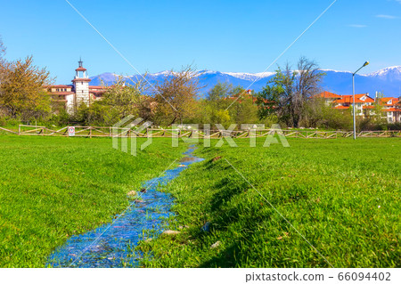 Spring in Bansko, Bulgaria Spring in Bansko, Bulgaria 66094402