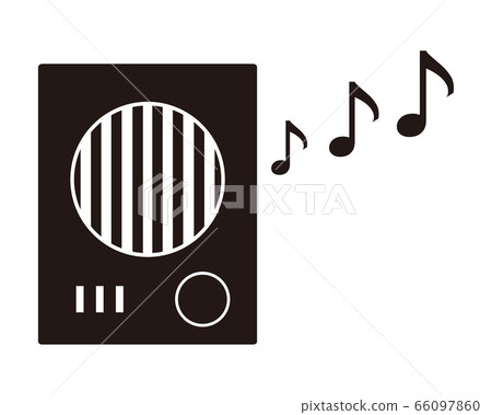 Doorbell illustration intercom 66097860