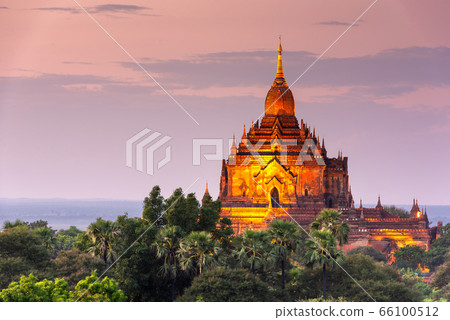 Bagan, Myanmar temples in the Archaeological Zone 66100512